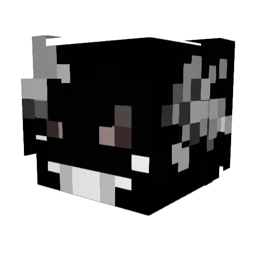 Examinee Minecraft avatar head, 3D render