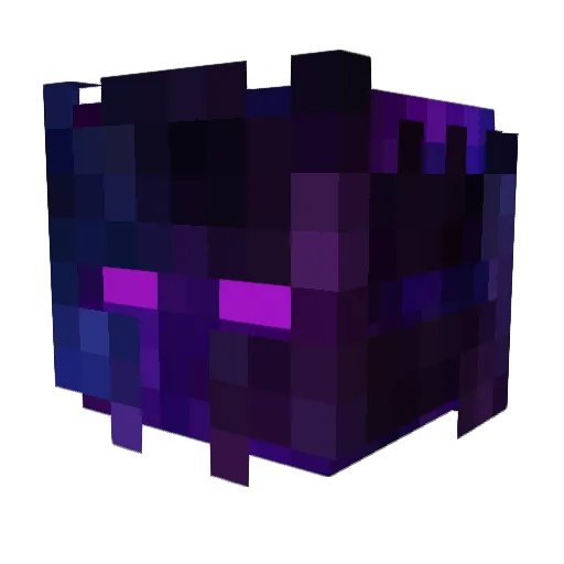 Exauticz Minecraft avatar head, 3D render