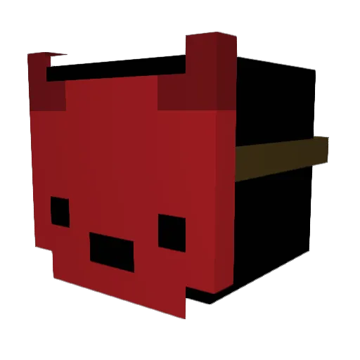 ExazinhoOLD Minecraft avatar head, 3D render