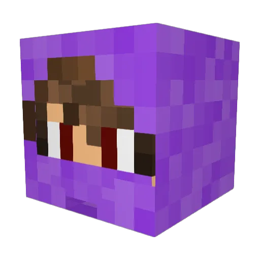 ExcellSZN Minecraft avatar head, 3D render