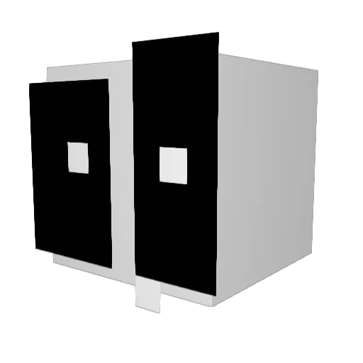 Excommunicado_1 Minecraft avatar head, 3D render