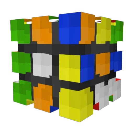 ExecN Minecraft avatar head, 3D render