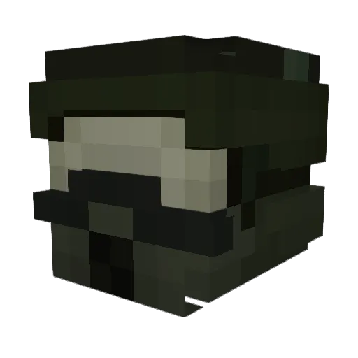 ExemptOverKilll Minecraft avatar head, 3D render