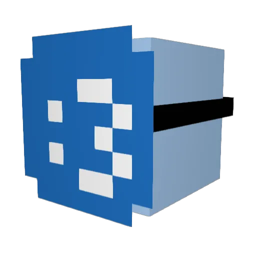 Exey4 Minecraft avatar head, 3D render