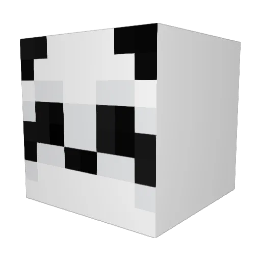 ExiMakZ Minecraft avatar head, 3D render
