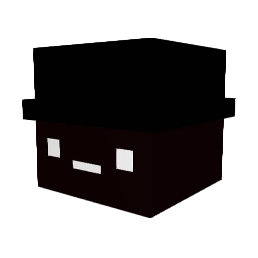 ExiledBaguette Minecraft avatar head, 3D render