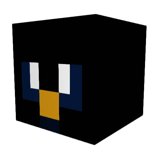 ExilityTK Minecraft avatar head, 3D render