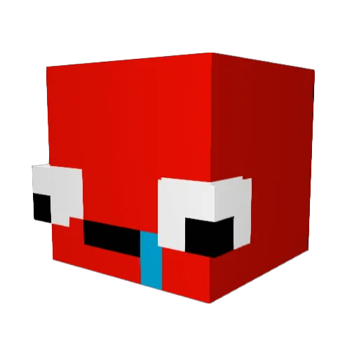 ExiriunMoon Minecraft avatar head, 3D render