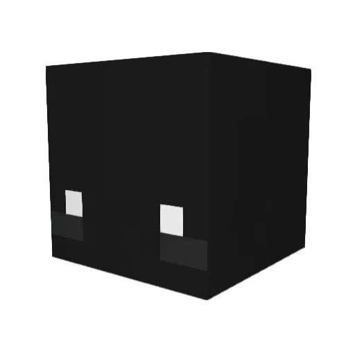 ExistingLimits Minecraft avatar head, 3D render