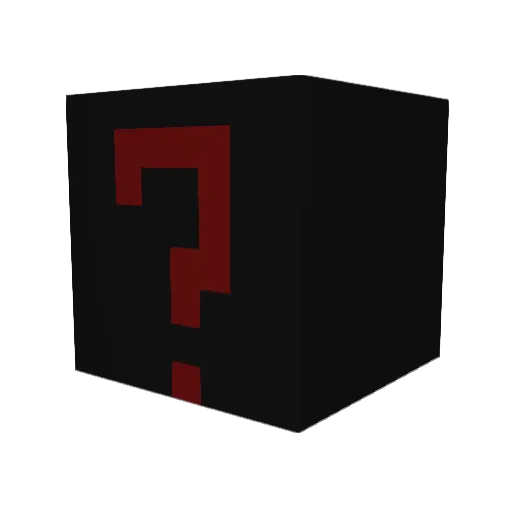 Exit88r Minecraft avatar head, 3D render