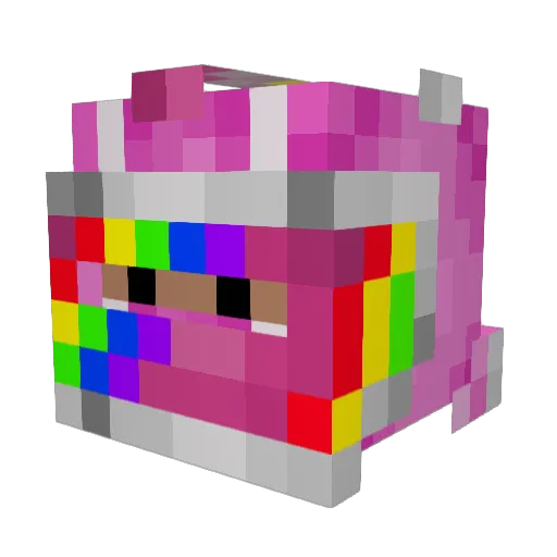 Exit_Sign8206 Minecraft avatar head, 3D render