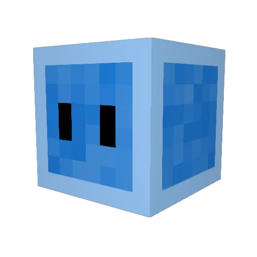 ExitusViper Minecraft avatar head, 3D render
