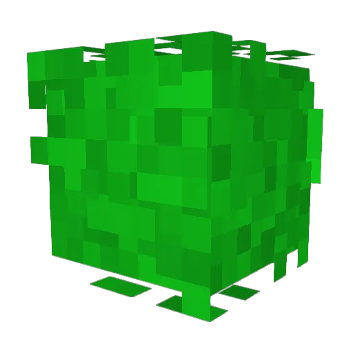 Exiver13 Minecraft avatar head, 3D render