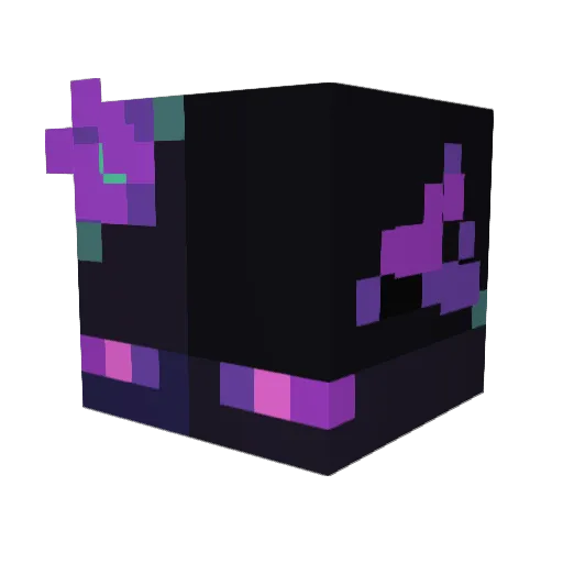 ExoExo88 Minecraft avatar head, 3D render