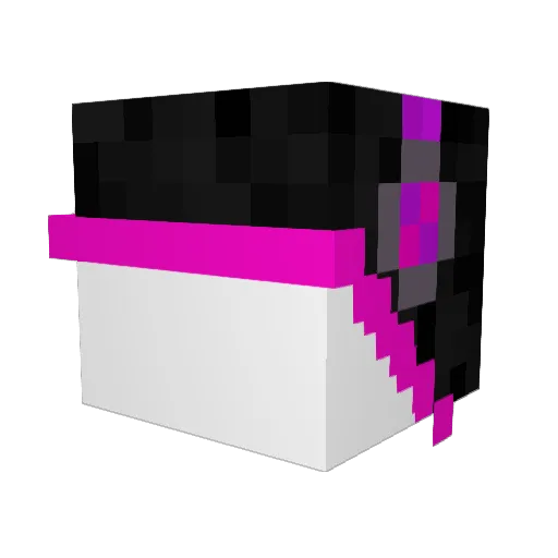 ExoTicZz1602 Minecraft avatar head, 3D render