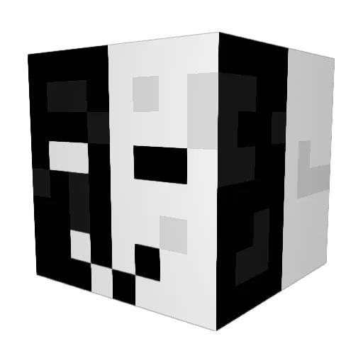 Exo_clem14 Minecraft avatar head, 3D render