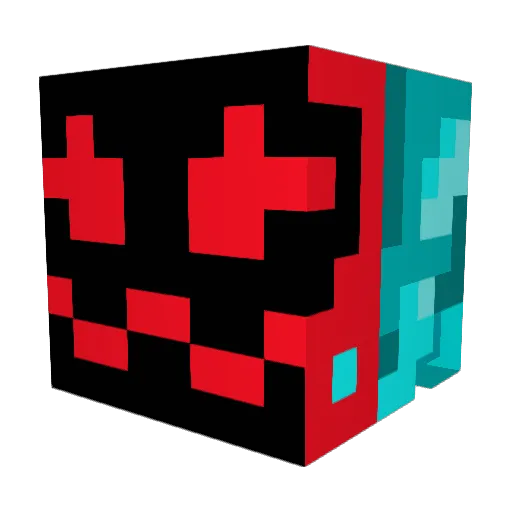 Exodus_Dragoneer Minecraft avatar head, 3D render