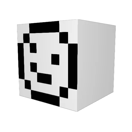 Exoo_LePlus_BO Minecraft avatar head, 3D render