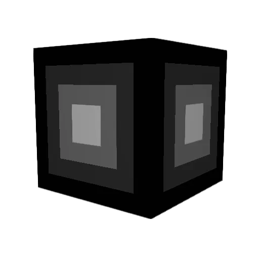 Exopear Minecraft avatar head, 3D render