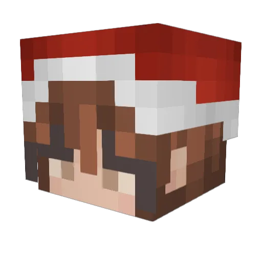 Exori6302 Minecraft avatar head, 3D render