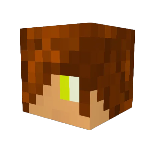 ExoticAnt Minecraft avatar head, 3D render