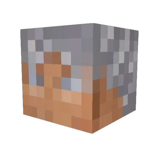 ExoticBns Minecraft avatar head, 3D render