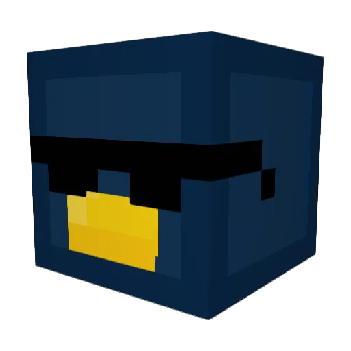ExoticPenguin123 Minecraft avatar head, 3D render