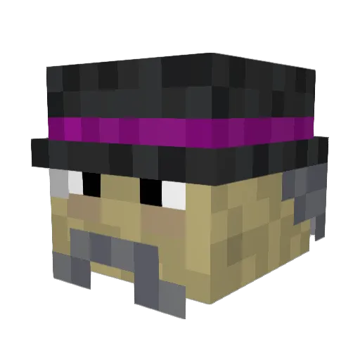 ExoticUser Minecraft avatar head, 3D render