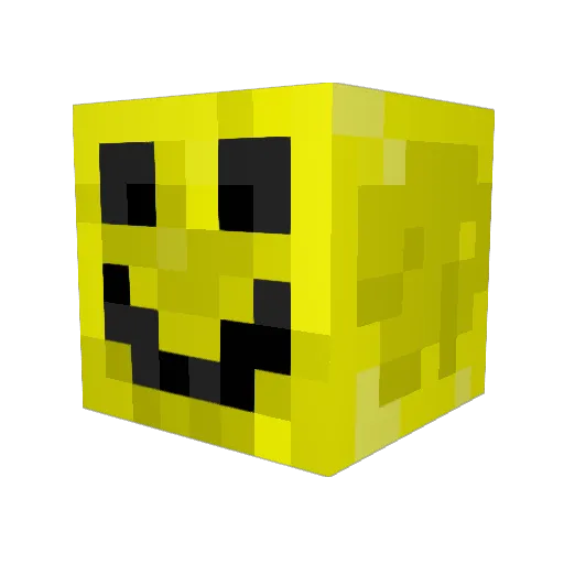 Exoticow Minecraft avatar head, 3D render