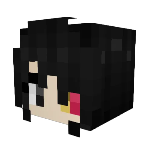 ExpertFaun11492 Minecraft avatar head, 3D render