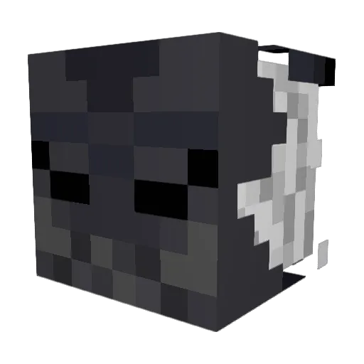 Expertism_ Minecraft avatar head, 3D render