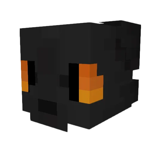 Expieriment Minecraft avatar head, 3D render