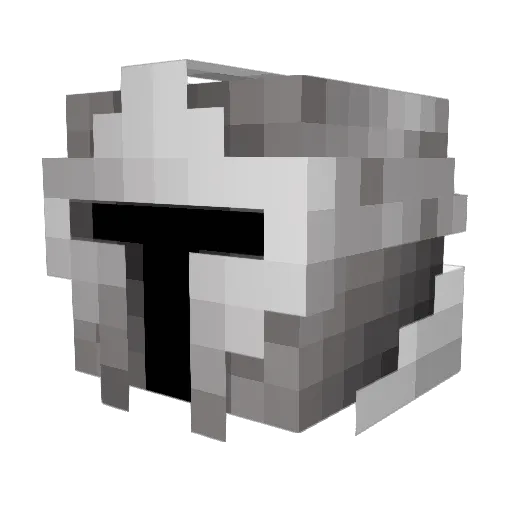 ExpiredPizza Minecraft avatar head, 3D render