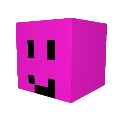 Exploding_Icecrm Minecraft avatar head, 3D render