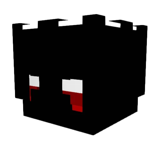 Explorer Minecraft avatar head, 3D render
