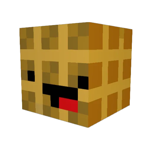 ExplosiveJoseph Minecraft avatar head, 3D render