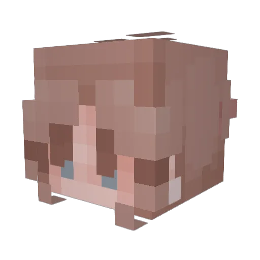 ExquisiteOlivine Minecraft avatar head, 3D render