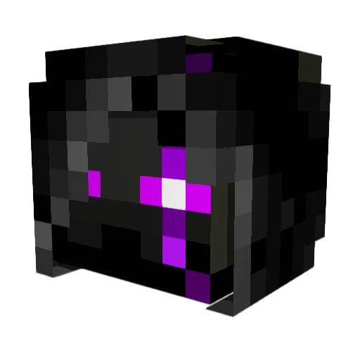 Exrom Minecraft avatar head, 3D render