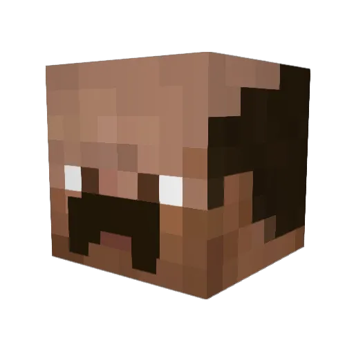 ExtantQuill5525 Minecraft avatar head, 3D render