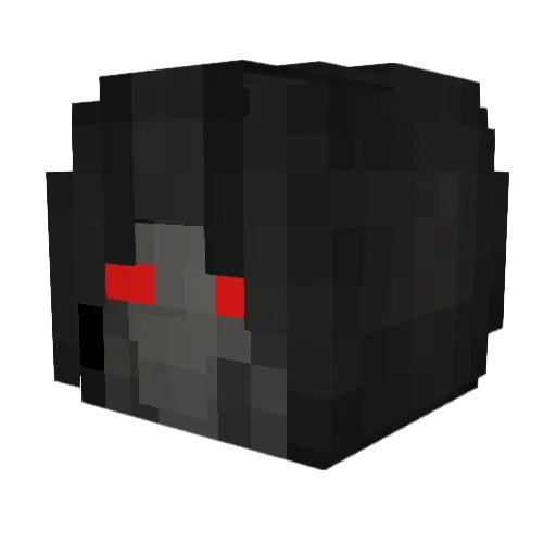ExterminatorX99 Minecraft avatar head, 3D render