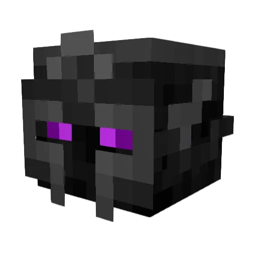 Exterraition Minecraft avatar head, 3D render