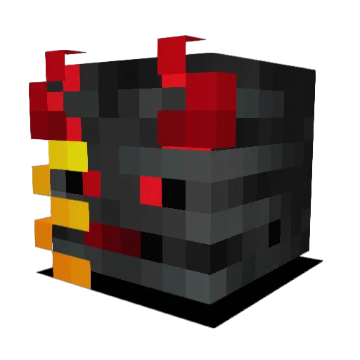 ExtinctDonutBred Minecraft avatar head, 3D render