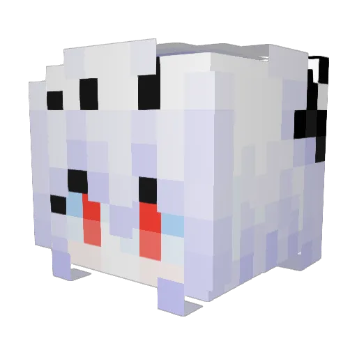 ExtraConnor Minecraft avatar head, 3D render
