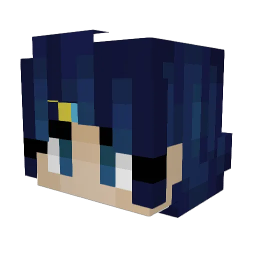 Minecraft-Avatar von Extra_Fish: Kopf als 3D-Render