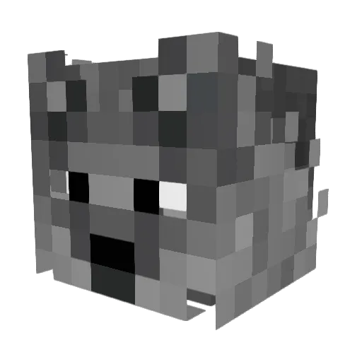 ExtremeEly23 Minecraft avatar head, 3D render