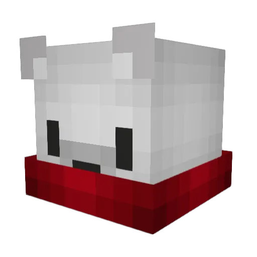 ExtremeOccident Minecraft avatar head, 3D render