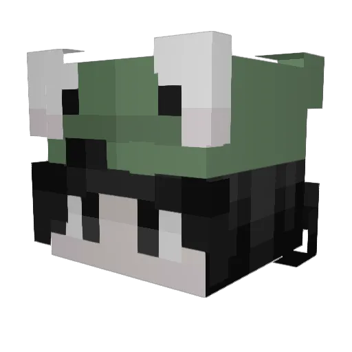 ExtremeTmo Minecraft avatar head, 3D render