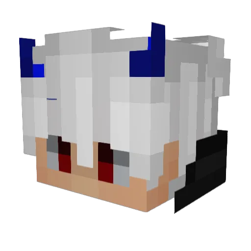 Extreme__28773 Minecraft avatar head, 3D render