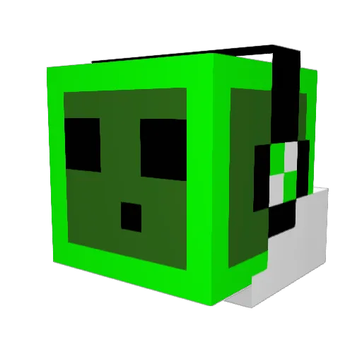 Exyle78 Minecraft avatar head, 3D render