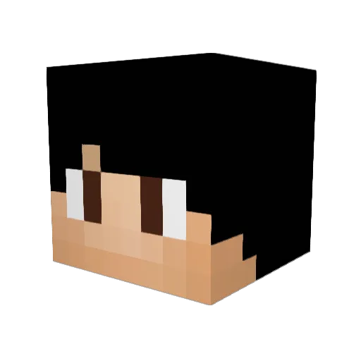 Ey3Jay Minecraft avatar head, 3D render